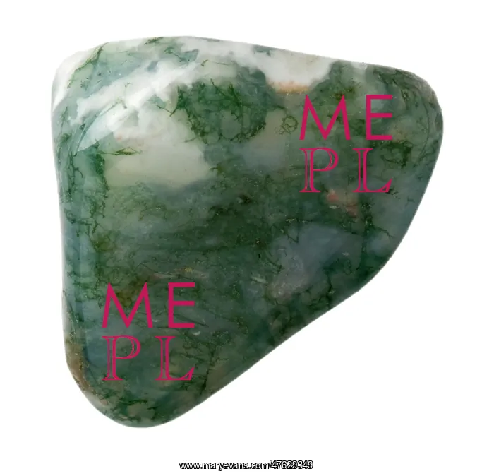: Moss agate : Moss agate
