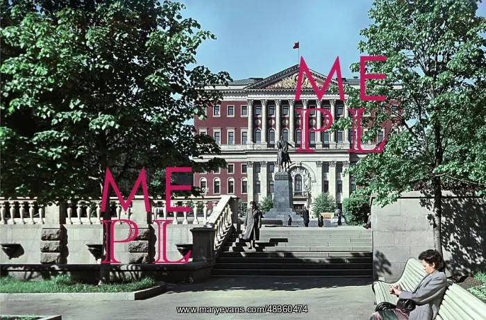 : Mossovet building, 1955 : Mossovet building, 1955