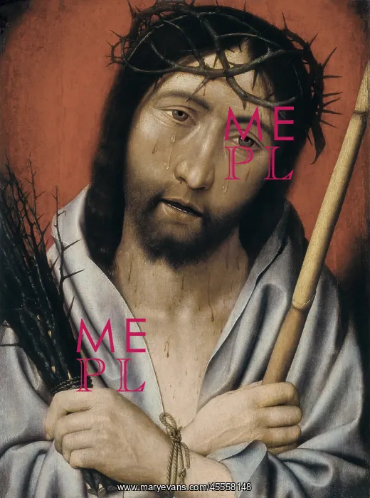: MOSTAERT, Jan (1470-1556). Christ of the Tears : MOSTAERT, Jan (1470-1556). Christ of the Tears
