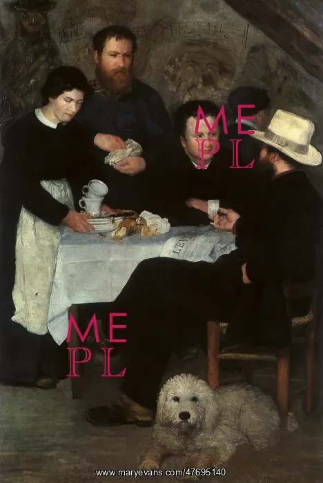 : At Mother Anthony's, by Renoir : At Mother Anthony's, by Renoir