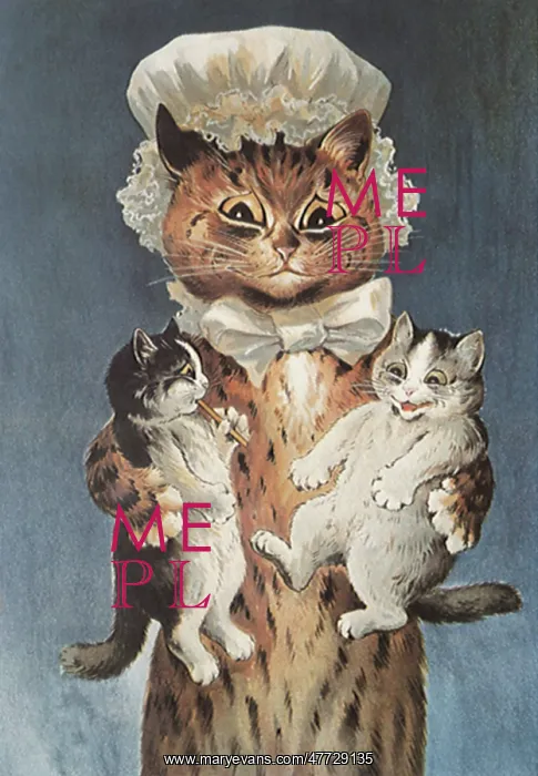  : Mother Cat and Kittens