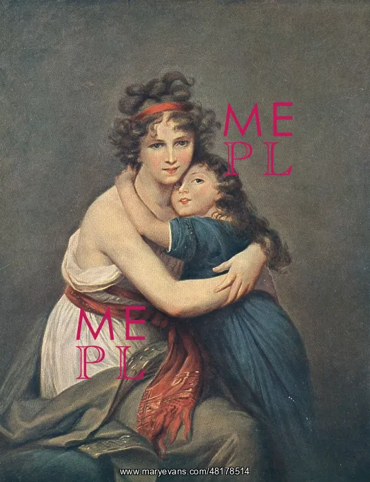 : Mother with child, 1820 : Mother with child, 1820