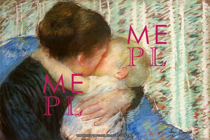  : Mother and Child, by Cassatt