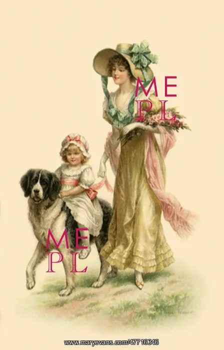  : Mother, Child, and Dog