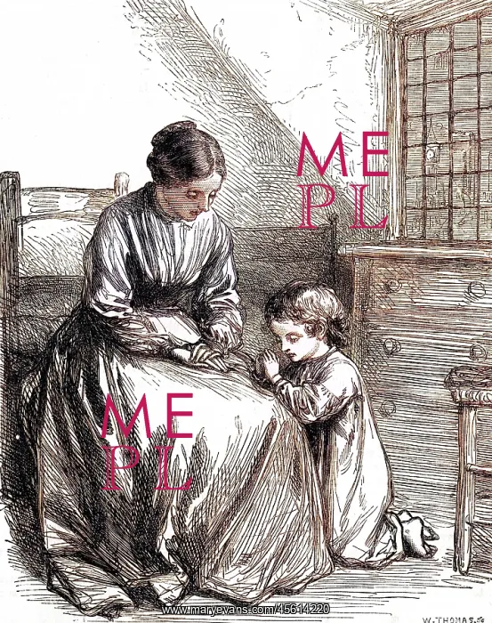  : MOTHER & CHILD PRAY