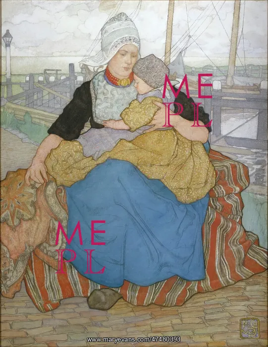 : Mother and Child on the quayside : Mother and Child on the quayside