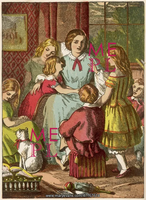 : MOTHER & CHILDREN, 1867 : MOTHER & CHILDREN, 1867