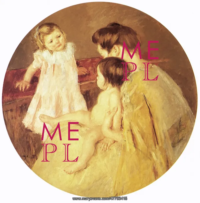  : Mother and Two Children, by Cassatt