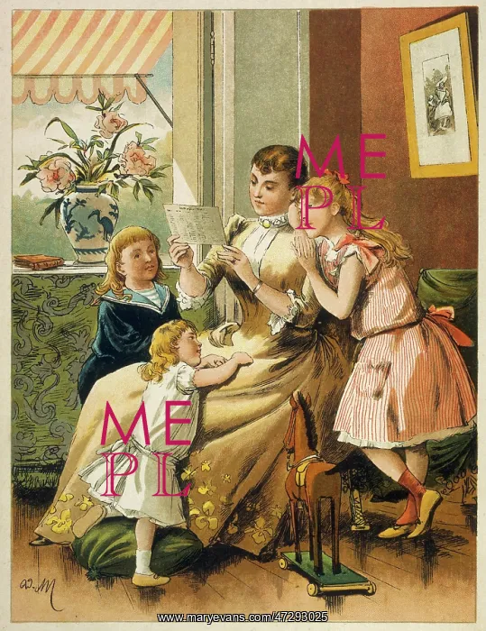  : MOTHER, CHILDREN, LETTER