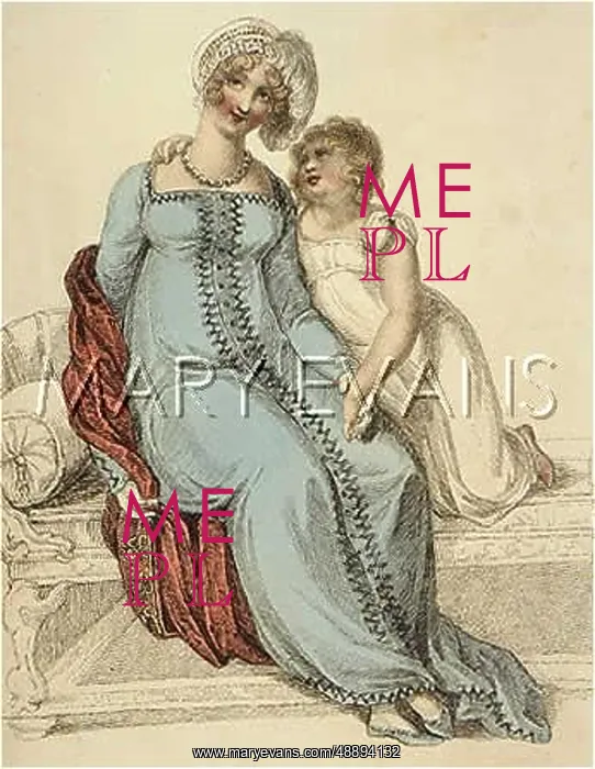 : MOTHER & GIRL 1810 : MOTHER & GIRL 1810