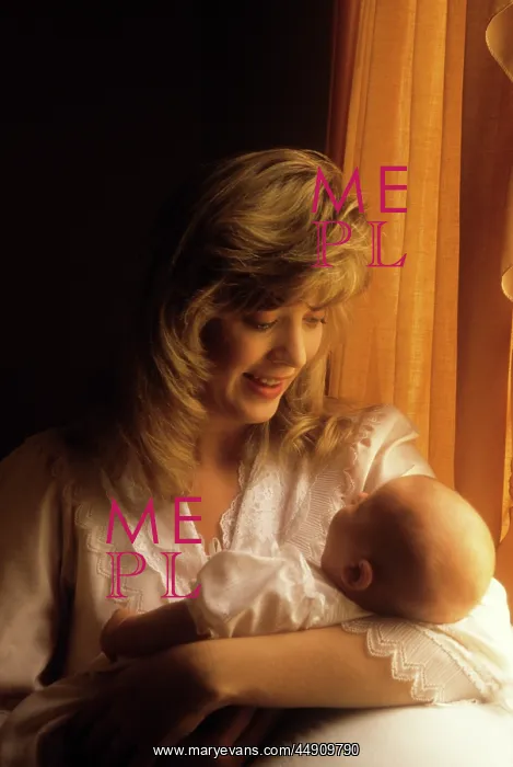 : Mother holding baby