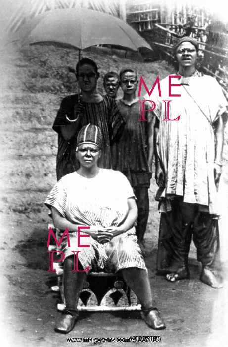 : The mother of King Bamum, 1904 : The mother of King Bamum, 1904