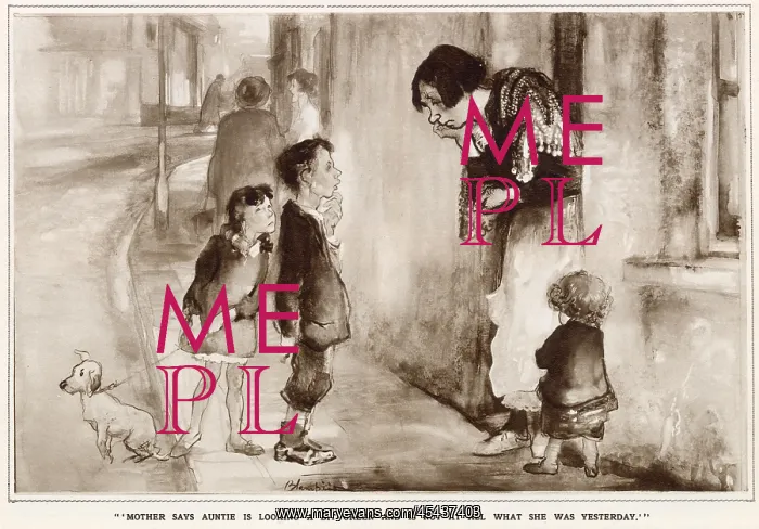 : Mother Says by Edmund Blampied : Mother Says by Edmund Blampied