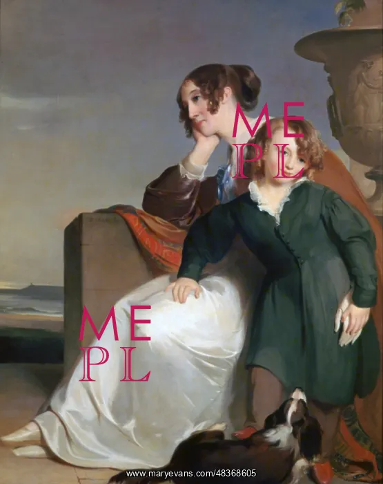 : Mother and Son Artist: Thomas Sully : Mother and Son Artist: Thomas Sully