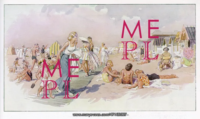 : Mother and son on a French beach : Mother and son on a French beach