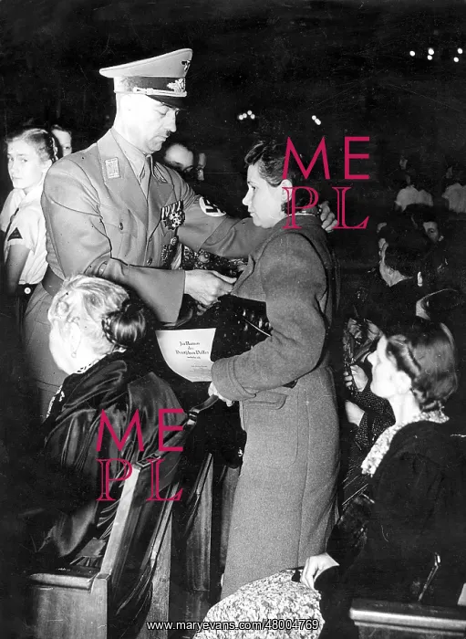 : Mother's Day ceremony, Berlin, Germany, WW2 : Mother's Day ceremony, Berlin, Germany, WW2