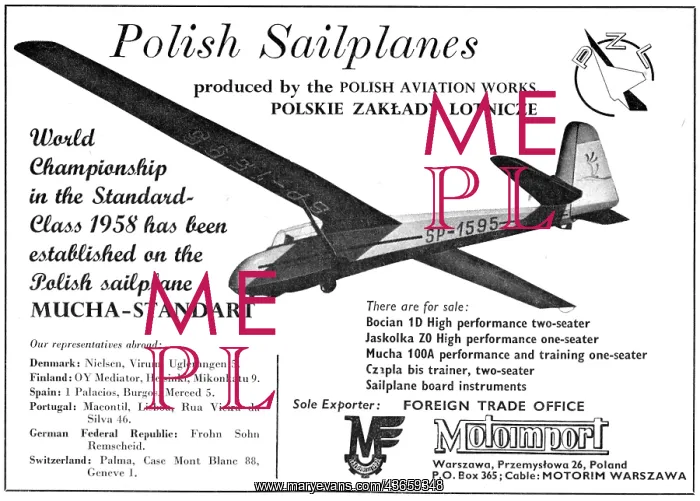 : Motoimport Polish Sailplanes - Jasolka : Motoimport Polish Sailplanes - Jasolka