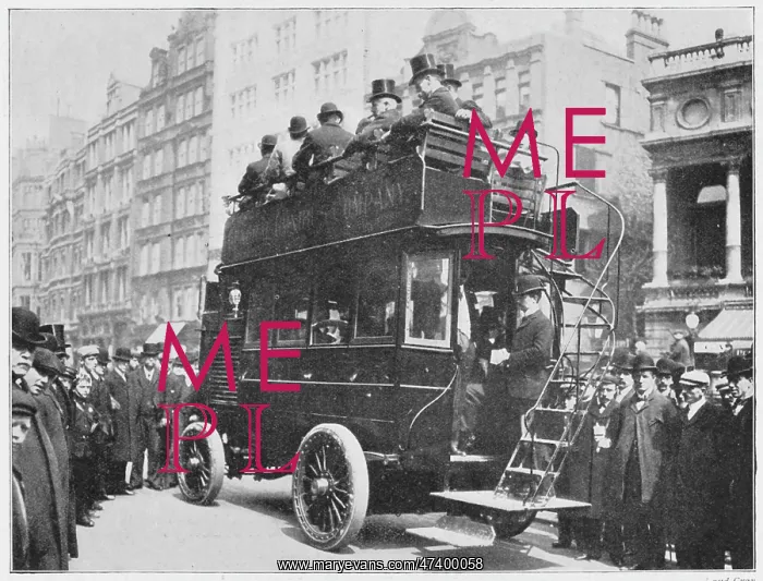 : MOTOR BUS LONDON 1903 : MOTOR BUS LONDON 1903