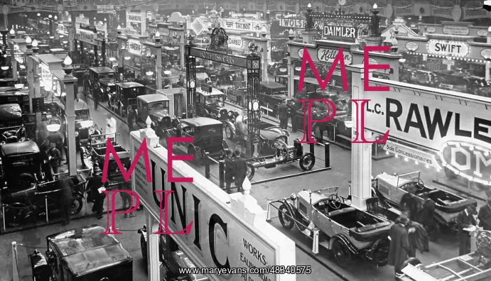 : Motor Show in London, 1925 : Motor Show in London, 1925