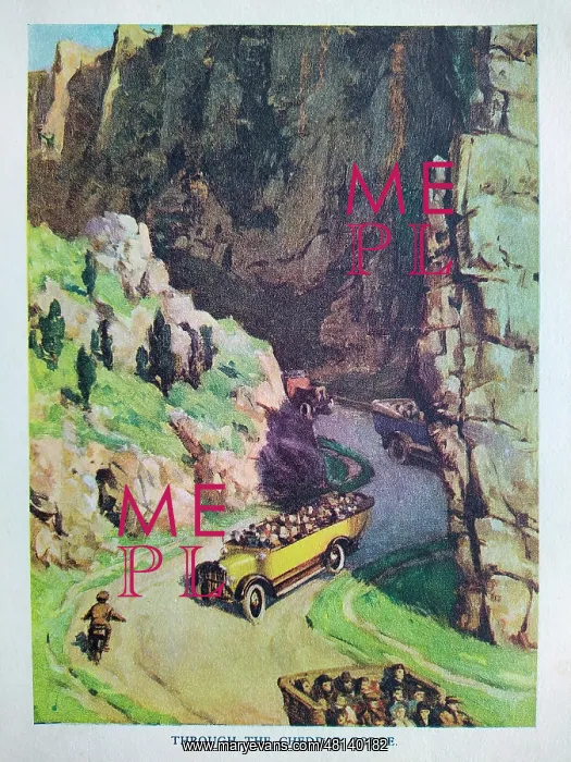 : The Motor Picture Book, Through the Cheddar Gorge : The Motor Picture Book, Through the Cheddar Gorge