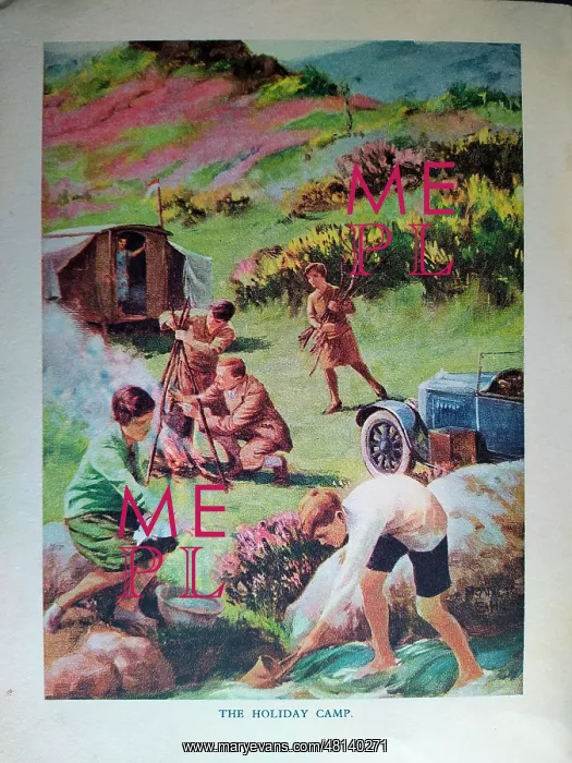 : The Motor Picture Book, The Holiday Camp : The Motor Picture Book, The Holiday Camp