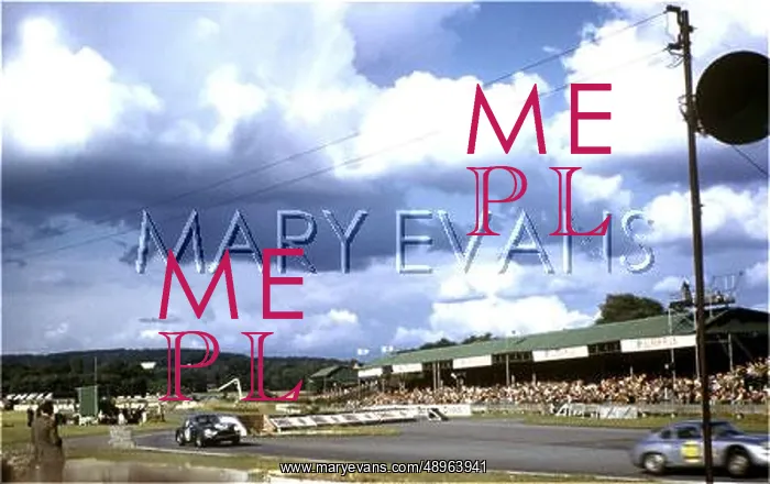 : Motor racing England : Motor racing England