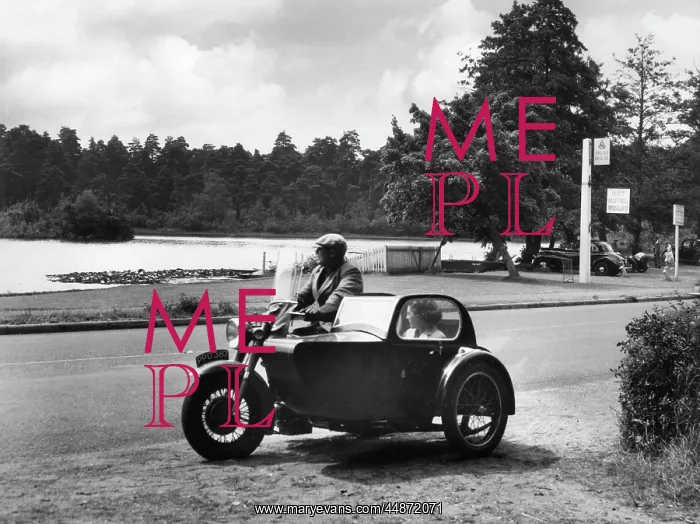 : MOTORBIKE AND SIDECAR : MOTORBIKE AND SIDECAR