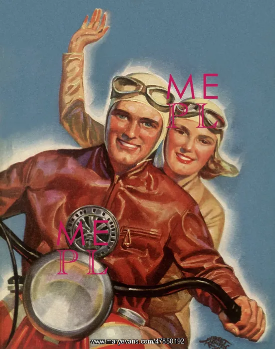 : Two on a Motorcycle : Two on a Motorcycle