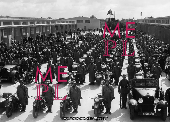 : Motorcycle infantry, 1935 : Motorcycle infantry, 1935