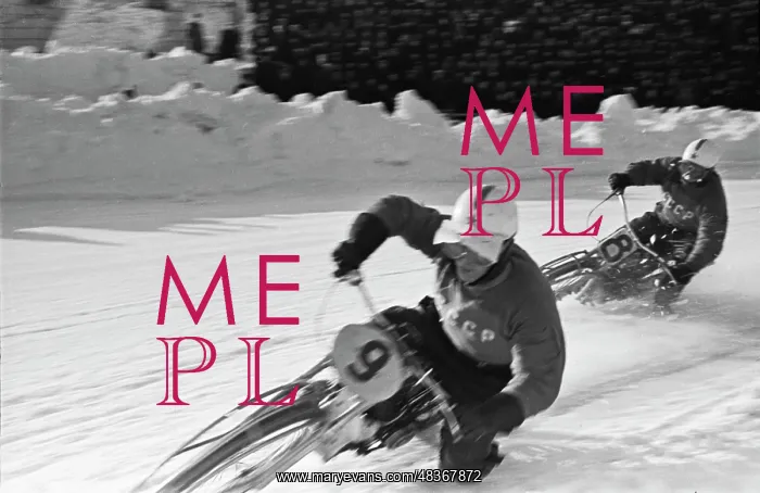 : Motorcycle Race on Ice : Motorcycle Race on Ice