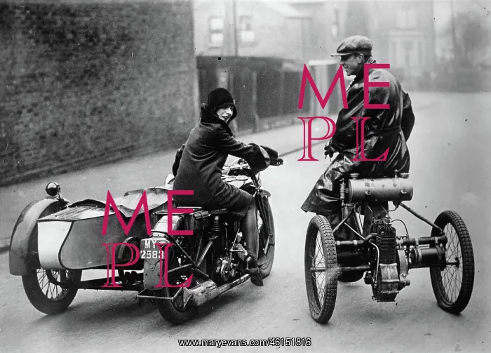 : A motorcycle of the rand Ariel from : A motorcycle of the rand Ariel from
