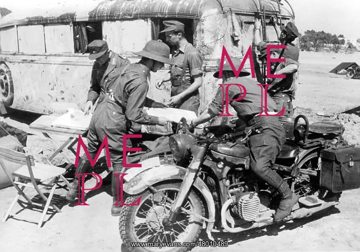 : Motorcyclists at the front in Africa : Motorcyclists at the front in Africa