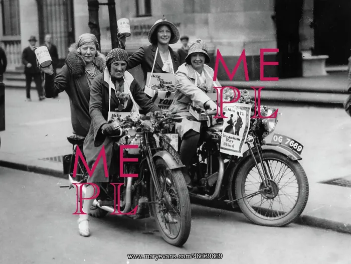 : The two motorcyclists Marjorie Cottle : The two motorcyclists Marjorie Cottle