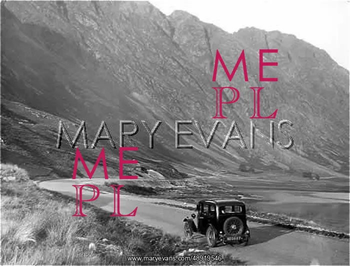 : MOTORING IN GLENCOE : MOTORING IN GLENCOE