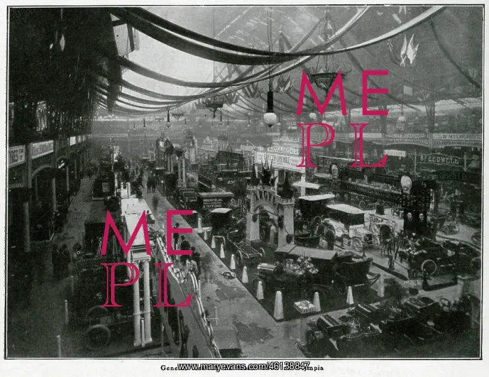 : Motoring Show at Olympia 1905 : Motoring Show at Olympia 1905