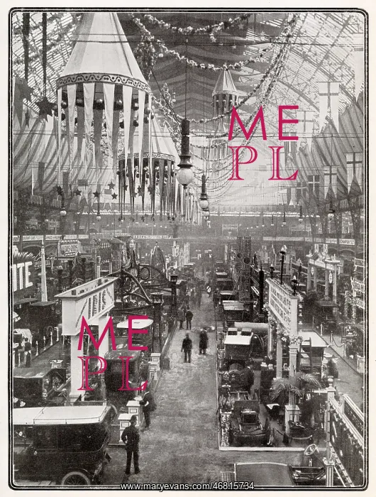 : Motoring Show at Olympia 1906 : Motoring Show at Olympia 1906
