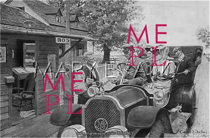 : MOTORING IN USA, 1908 : MOTORING IN USA, 1908