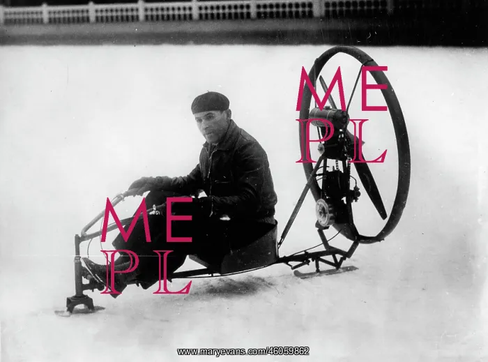 : Motorised sled : Motorised sled
