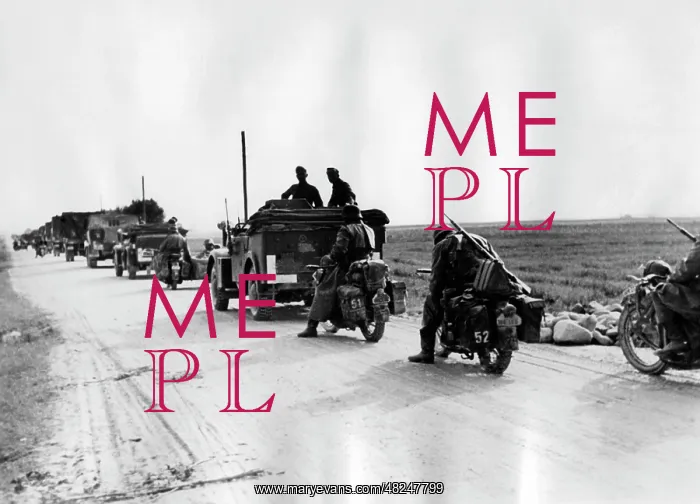 : Motorized troops of the Wehrmacht at the beginning of the : Motorized troops of the Wehrmacht at the beginning of the