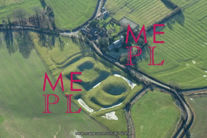 : Motte and bailey castle and fishpond earthwork, Lilbourne : Motte and bailey castle and fishpond earthwork, Lilbourne