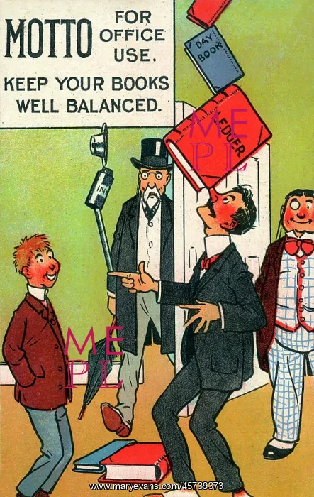 : Motto - for Office use - Keep your books well balanced : Motto - for Office use - Keep your books well balanced