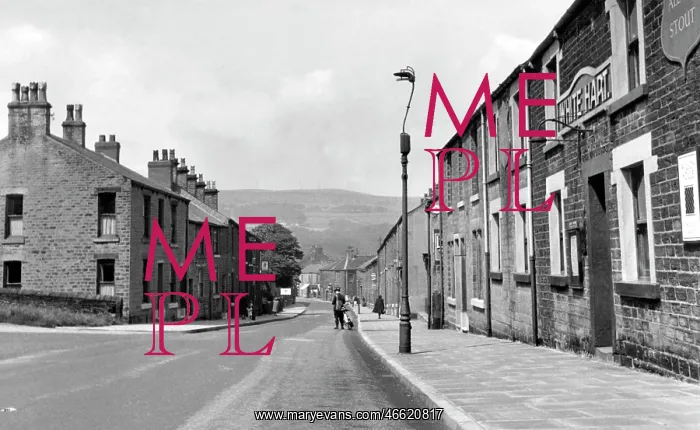  : Mottram, Market Street c1955