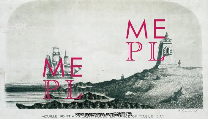 : Mouille Point Light House, circa 1852 : Mouille Point Light House, circa 1852