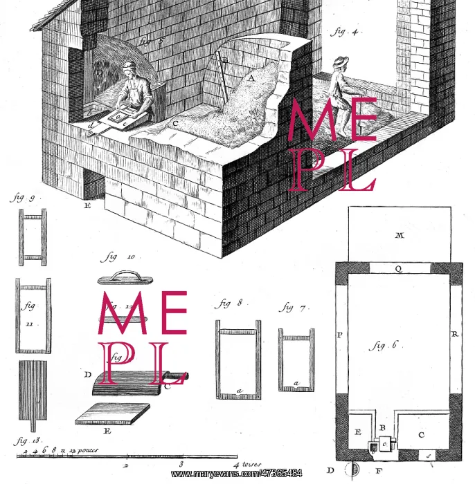 : Moulding Tiles - 18th century : Moulding Tiles - 18th century