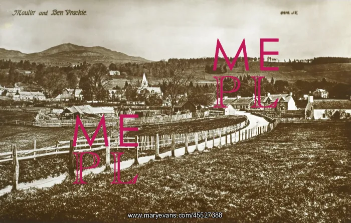 : Moulin and Ben Vrackie Corbett : Moulin and Ben Vrackie Corbett