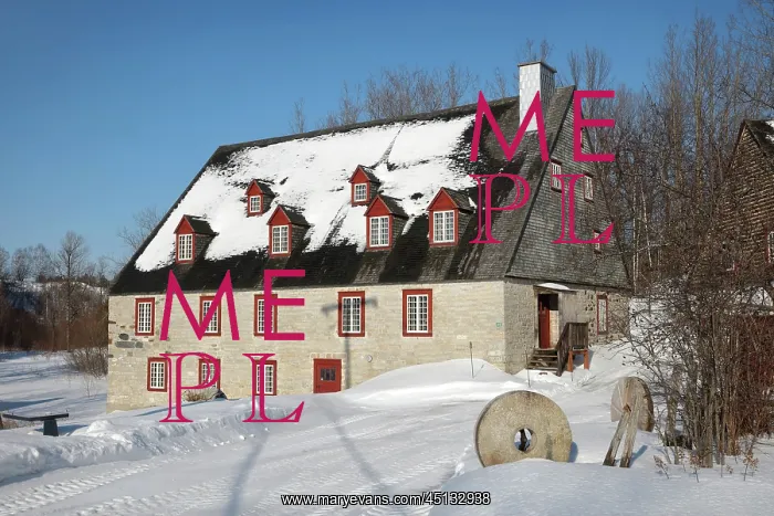 : Moulin de la Chevrotiere, Deschambault, Chemin : Moulin de la Chevrotiere, Deschambault, Chemin