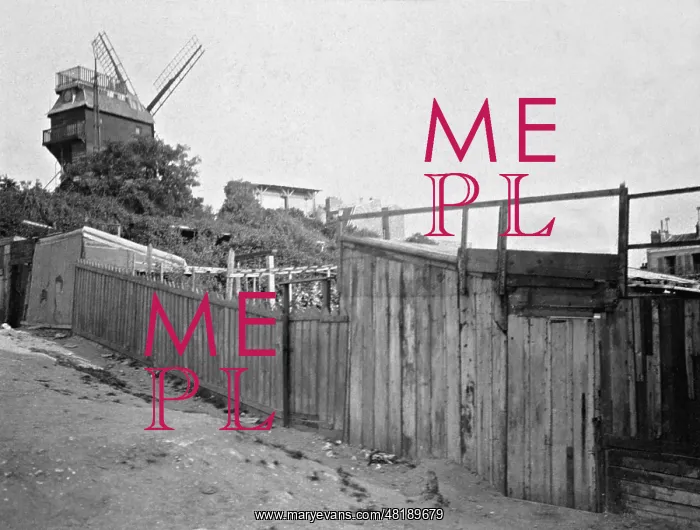: Moulin de la Galette, 1913 : Moulin de la Galette, 1913