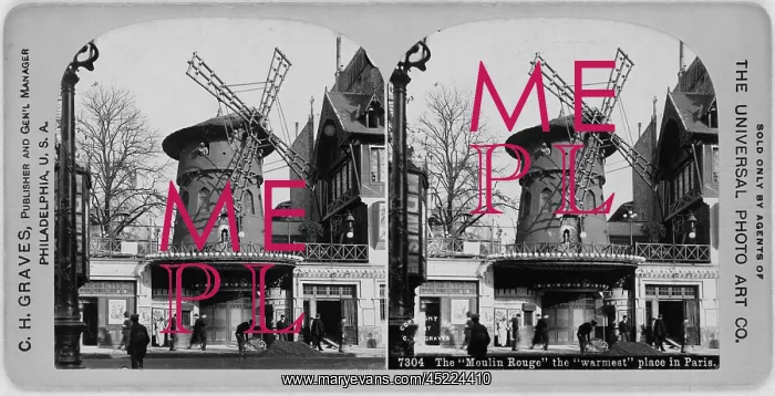: The Moulin Rouge, from caption: the warmest ? : The Moulin Rouge, from caption: the warmest ?