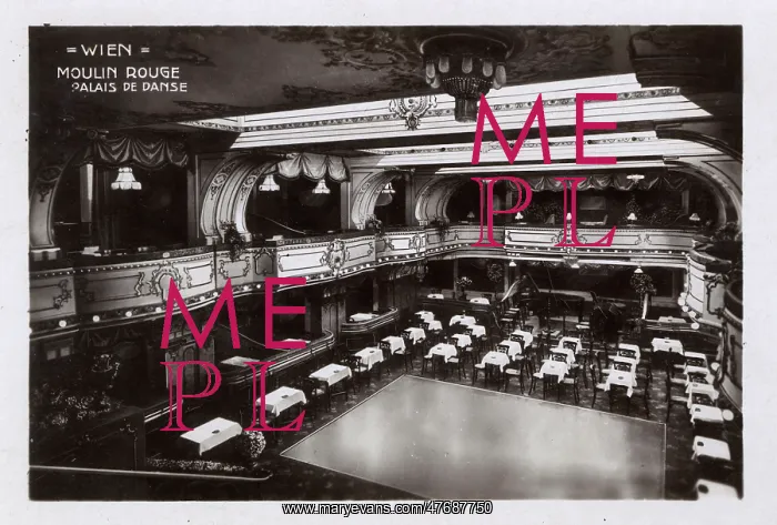 : Moulin Rouge dance hall, Vienna, Austria : Moulin Rouge dance hall, Vienna, Austria