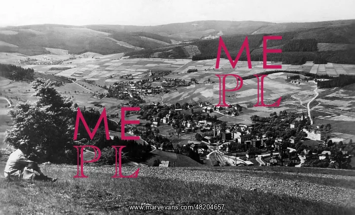 : Mount Aschberg in Saxony, 1928 : Mount Aschberg in Saxony, 1928